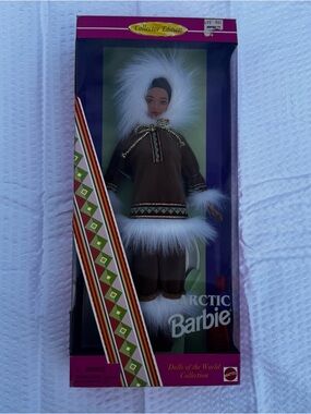 ARCTIC BARBIE Doll Mattel #16495 NIB Collector Edition 1996 Dolls of the World